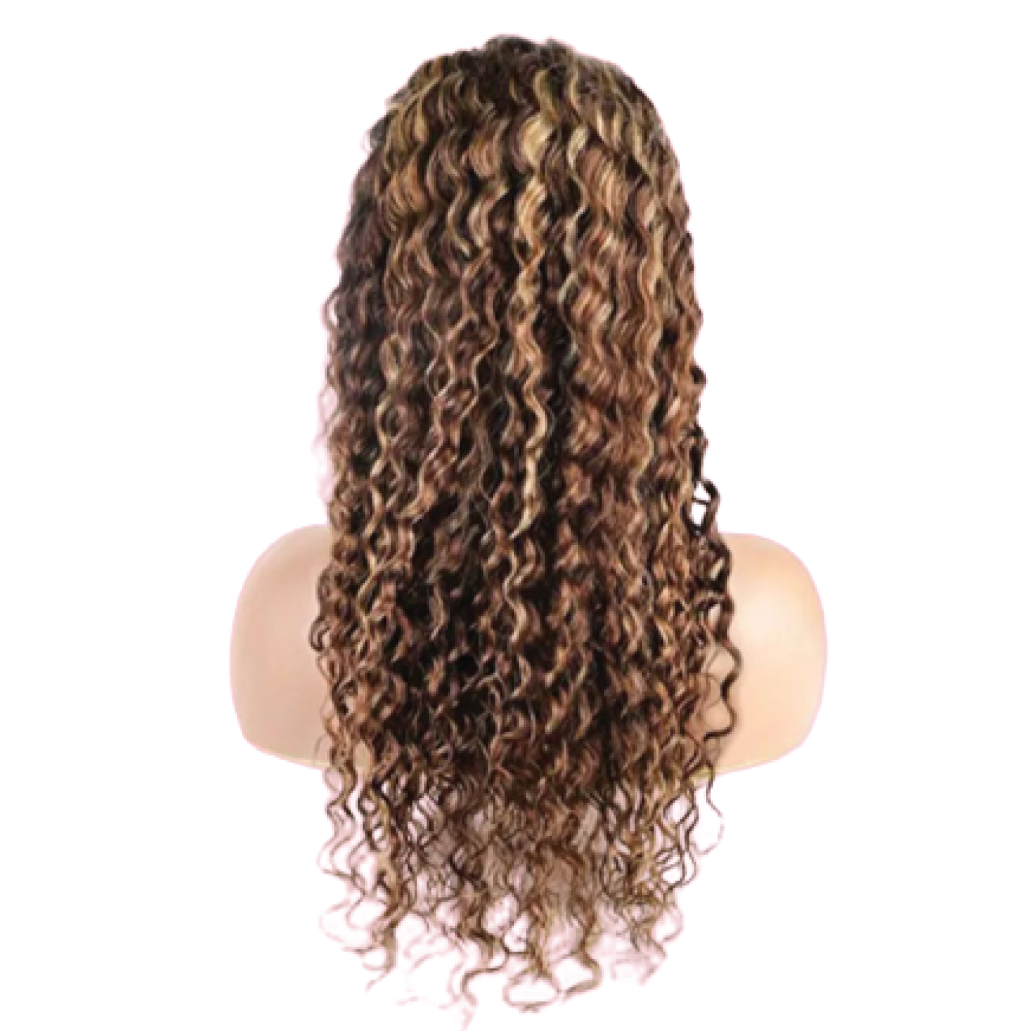 100% Virgin Human Hair Lace Frontal Straight & Curly Highlighted Color